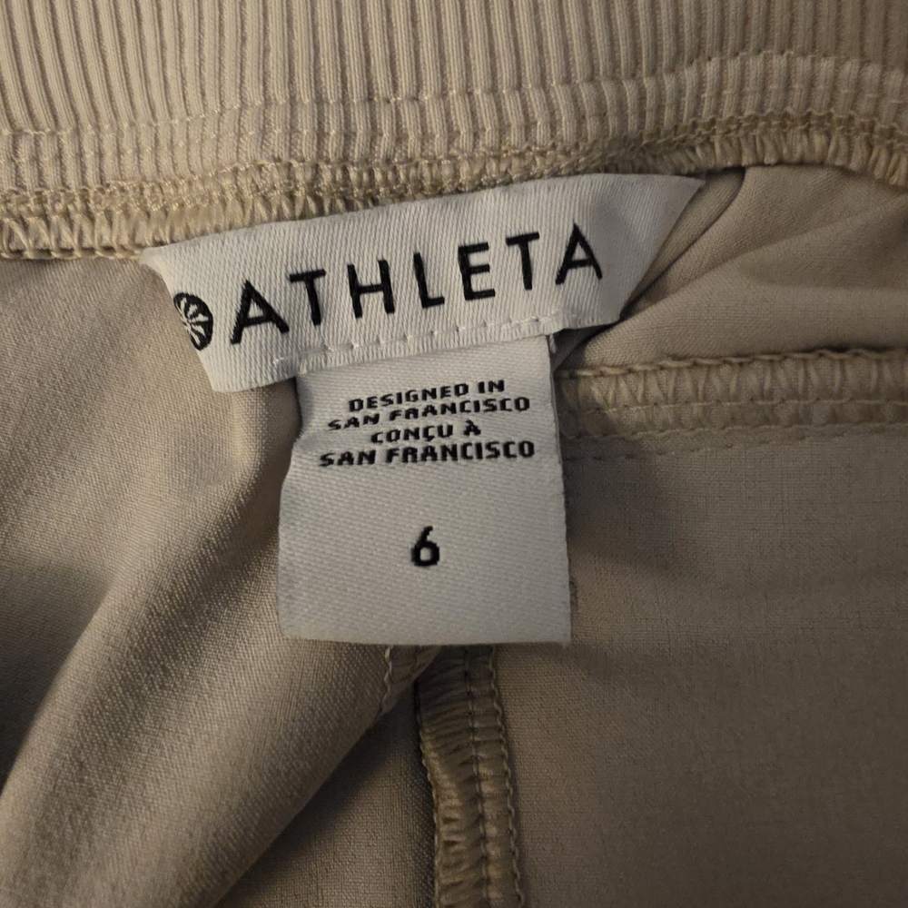 Athleta Brooklyn Ankle Pant Abalone Size 6 - Picture 2 of 2